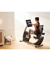 NordicTrack Commercial Series R35 iFIT-enabled Recumbent Exercise Bike with 14” Touchscreen