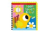 Barnes & Noble Look Touch Baby A Fold-Out Tummy Time Book by Scholastic Early Learners