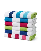 Ben Kaufman Cabana Stripe Beach & Pool Towel - Oversized & Absorbent Beach Towels