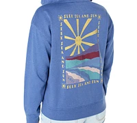 Roxy Juniors' Seek The Sun Sweet Rhythm Zip-Front Hoodie