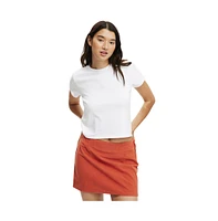 Cotton On Women's Cord Mini Skirt