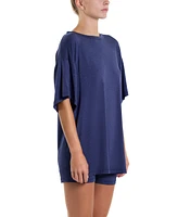 Hanky Panky Women's Dream Ease Sleep Dress Bike Short Sleep Set