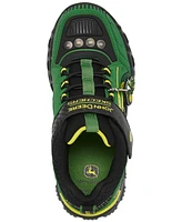 Skechers Little Boys John Deere: Adventure Track Rugged Brights Light-Up Fastening Strap Casual Sneakers from Finish Line