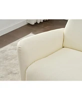 Swivel Glider Recliner Chair, 270 Power Recliner Rocking Chair Nursury Chair for Living Room Bedroom Apartment
