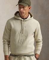 Polo Ralph Lauren Men's Leather-Pony Double-Knit Hoodie