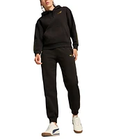 Puma Women's Essential Gold Logo Hoodie