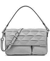 Calvin Klein Mica Flap Convertible Shoulder Bag