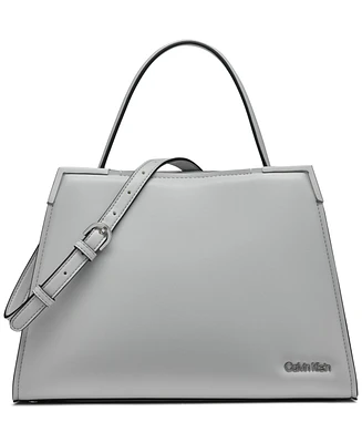 Calvin Klein Mica Top Handle Convertible Satchel