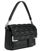 Calvin Klein Mica Flap Convertible Shoulder Bag