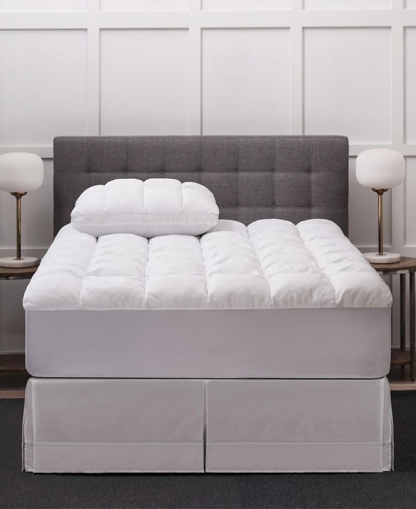 Super Puff Pillow Top 3" Mattress Pad, Full