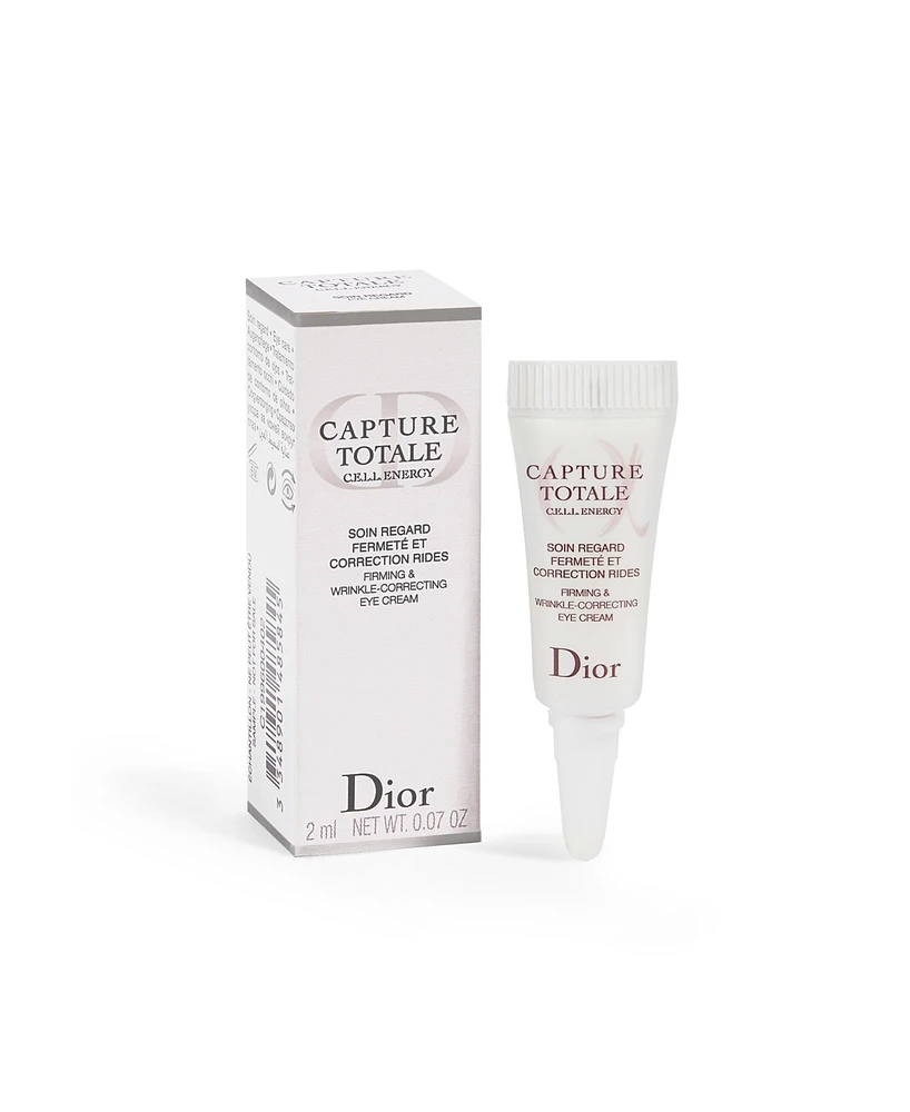 Complimentary Capture Totale Eye Serum sample with any Dior Beauty or Fragrance purchase