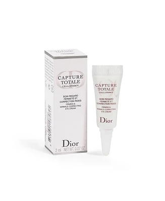 Complimentary Capture Totale Eye Serum sample with any Dior Beauty or Fragrance purchase