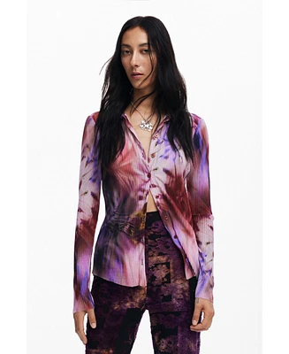 Desigual Women's Tie-dye print shirt