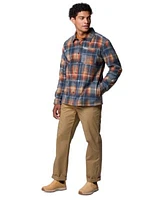 Columbia Mens Steens Shirt Jacket Hart Mountain Ii Crew Mesh Hat Landroamer Scout Boots Rapid Rivers Pant