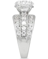 Grown With Love Certified Lab Multirow Engagement Ring (4-1/2 ct. t.w.) 14k White Gold