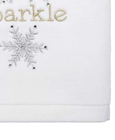 Avanti Snowflake Cotton Hand Towel Set, 28" x 16"