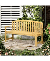 Streamdale Furniture 56" Outdoor Wood Bench, 2