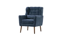 Slickblue Modern Chenille Arm Chair Upholstered Armchair for Living Room Comfort and Style