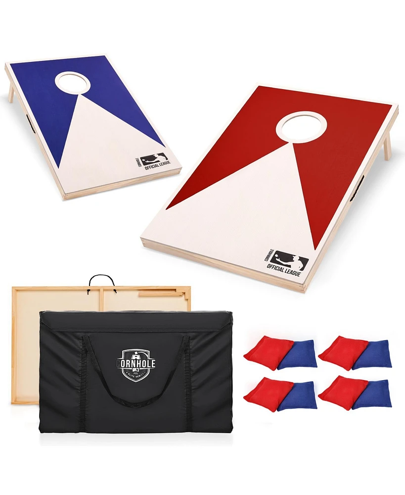 Streamdale Furniture GoSports Solid Wood Premium Cornhole Set - 3 Feet x 2 Feet Game Boards, Includes Set of 8 Corn Hole Toss Bags