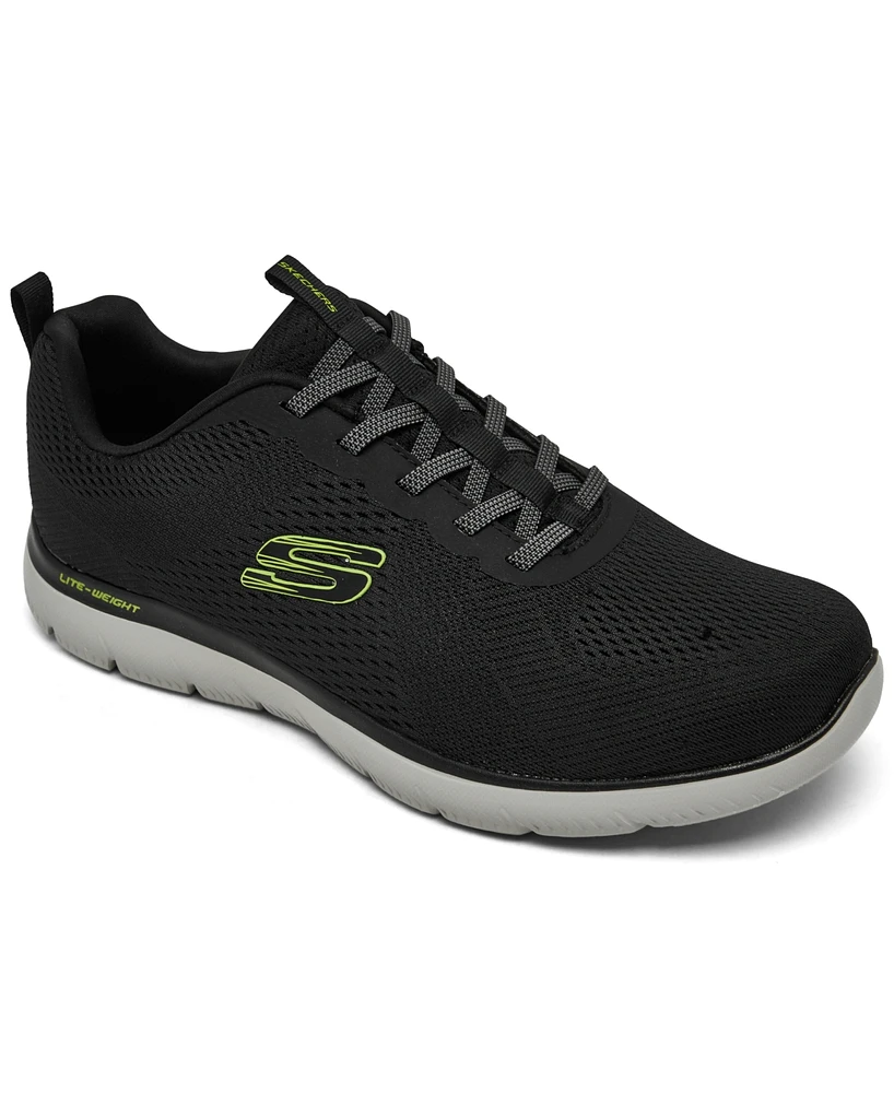 Skechers Men's Summits - Eckler Wide-Width Casual Running Sneakers from Finish Line