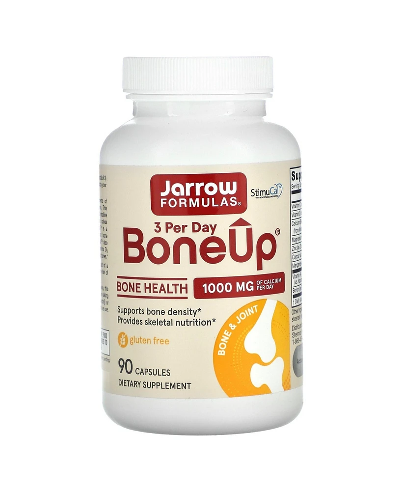 Jarrow Formulas BoneUp 3 Per-Day 1 000 mg