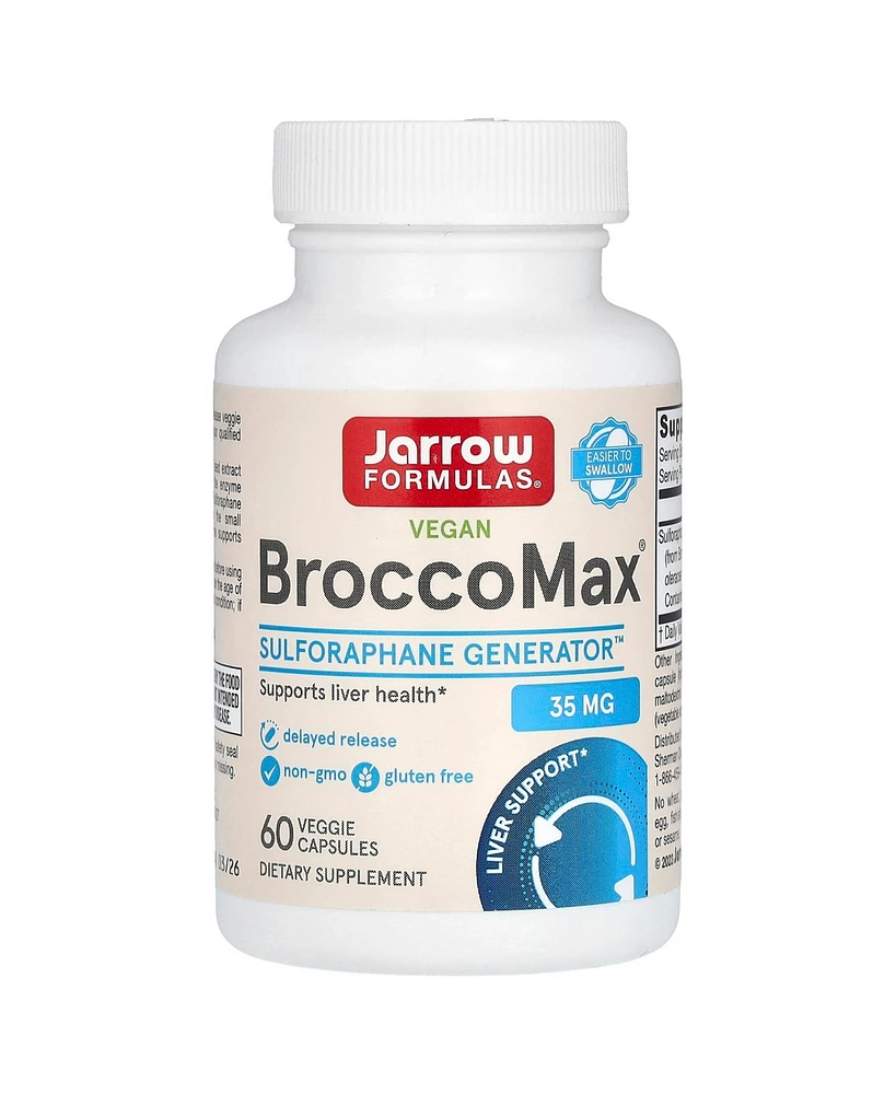 Jarrow Formulas Nutrition BroccoMax 35 mg