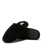 Dearfoams Men's Bradford Genuine Suede Scuff House Slipper