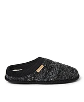 Dearfoams Men's Asher Marled Knit Clog House Slipper