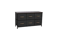 Slickblue 3-Tier Wide Drawer Dresser for Stylish Storage and Organization Solutions