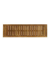 Streamdale Furniture Modern Acacia Wood Bench: Chic And Elegant Outdoor Retreat