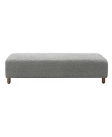 Comfortable Ottoman, Grey