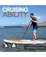 Inflatable Stand Up Paddle Board 11'x34" x6" With Accessories