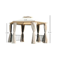 Slickblue Patio Gazebo for Outdoor Shelter and Stylish Entertaining Spaces