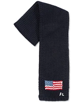 Polo Ralph Lauren Men's Intarsia Flag Scarf