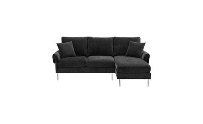 Slickblue Convertible Sectional Sofa for Versatile and Stylish Living Room Seating