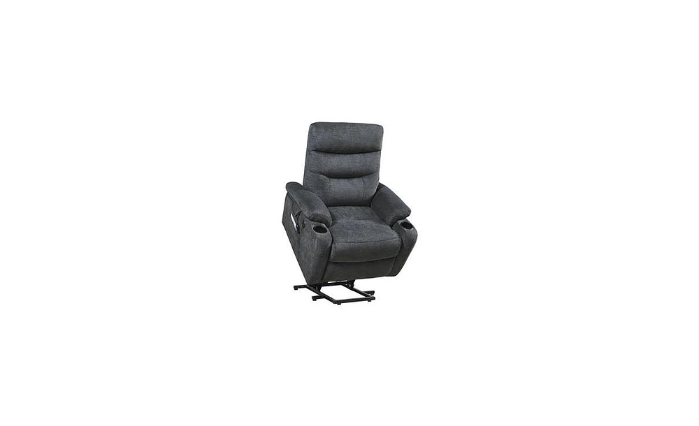 Slickblue Electric Power Lift Recliner Chair with Massage and Heat Function for Elderly Comfort and Support