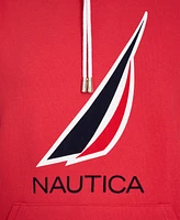 Nautica Jeans Women's Solid Logo Pullover Sweatshirt