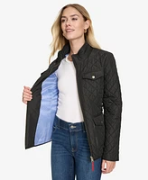 Nautica Jeans Women's Solid Quilted Jacket