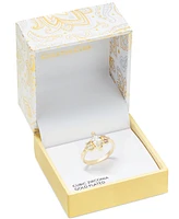 Charter Club Gold-Tone Crystal Marquise & Baguette Statement Ring, Exclusively at Macy's