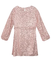 Rare Editions Big Girls Sequin Shift Dress