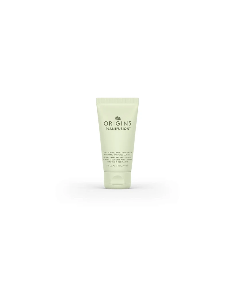 Free deluxe trial-sized Plantfusion Body Wash with any $55 Origins purchase!