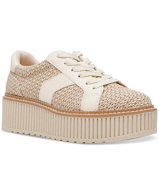 Dv Dolce Vita Women's Bubbles Platform Lace-Up Sneakers