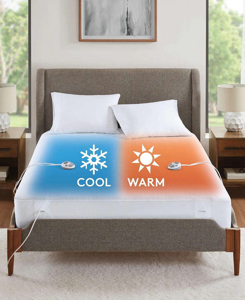 Premier Comfort Cool Touch Heated Mattress Pad, Full