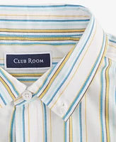 Club Room Men's Alba Stripe Woven Long-Sleeve Button-Down Shirt, Exclusively at Macy's