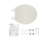 gaomon Toilet Seat Round,Toilet Seat with Toddler Seat Built in, Potty Training Toilet Seat Round Fits Both Adult and Child, with Soft Close