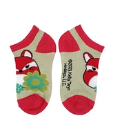 Squishmallows Girls Characters 6-Pack Ankle Socks