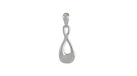 Drs, Inc. Stainless Steel Infinity Cremation 3/4 inch Pendant with 18 inch Necklace