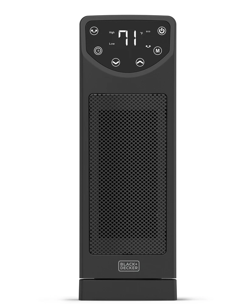 Black & Decker Oscillating Desktop Heater with Remote