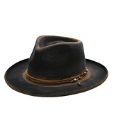 Peter Grimm Eden Wool Felt Beaded Band Wide Brim Hat