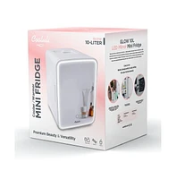 Cooluli Glow Beauty 10L Mini Fridge with Mirror Led